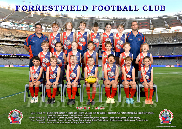 Year 3 - Forrestfield FC