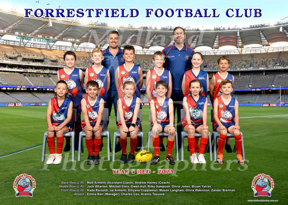 Year 4 Red - Forrestfield FC