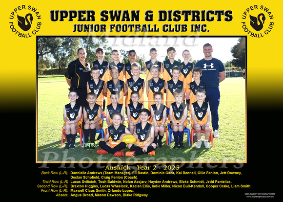 Year 2 - Upper Swan Football