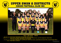 Year 7-8 Girls - Upper Swan Football