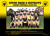 Year 8 Black - Upper Swan Football
