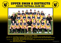 Year 8 Gold - Upper Swan Football